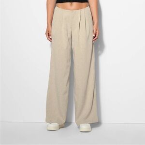 Wild Fable Cream Wide-Leg Pants